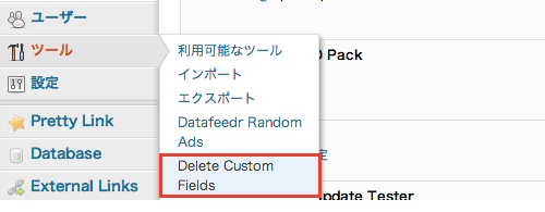 WordPressで不要なカスタムフィールドを削除できるプラグイン「Delete Custom Fields」